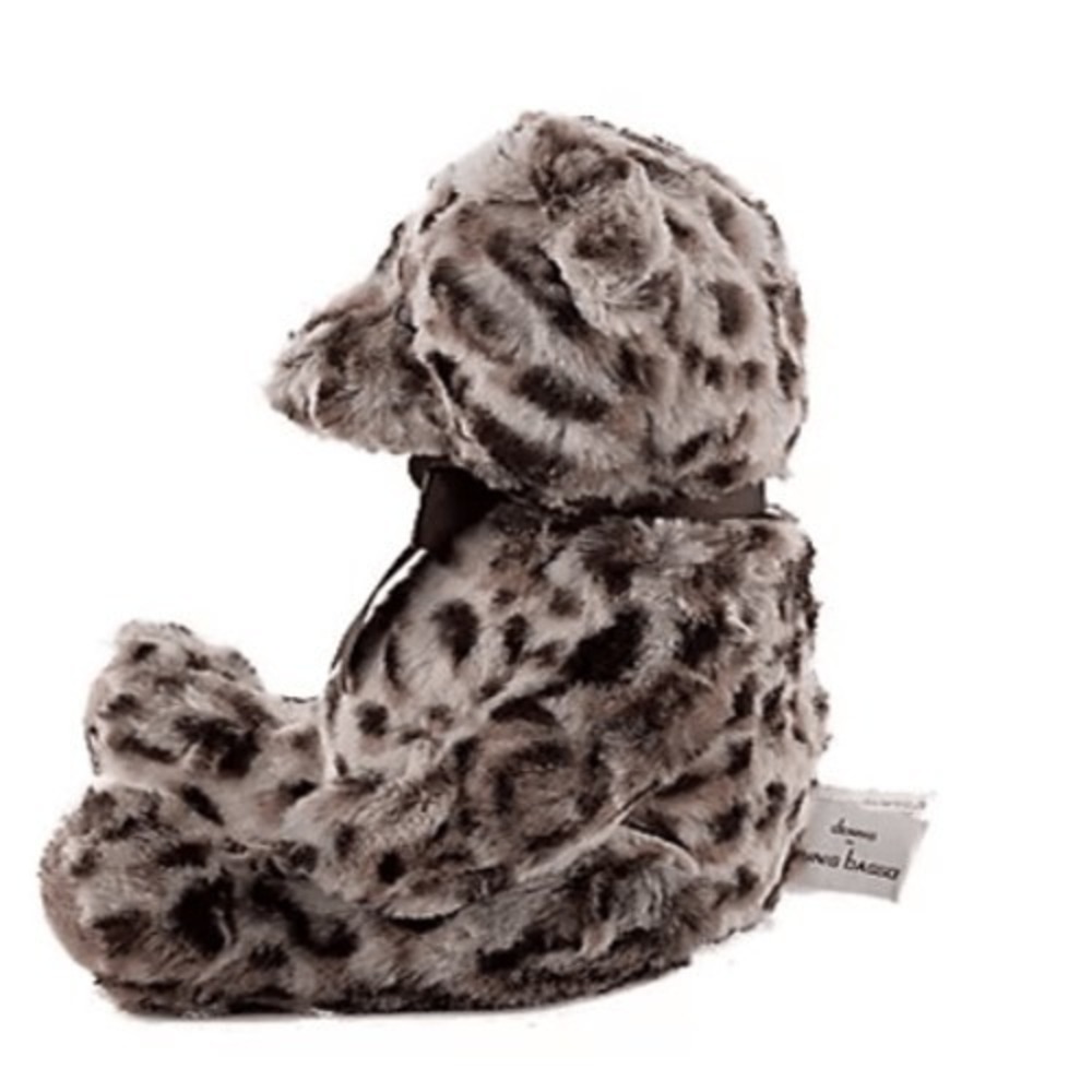 Dennis Basso 2012 Collectible Plush Teddy Bear Leopard Print Faux Fur 12" NIB - Picture 4 of 6